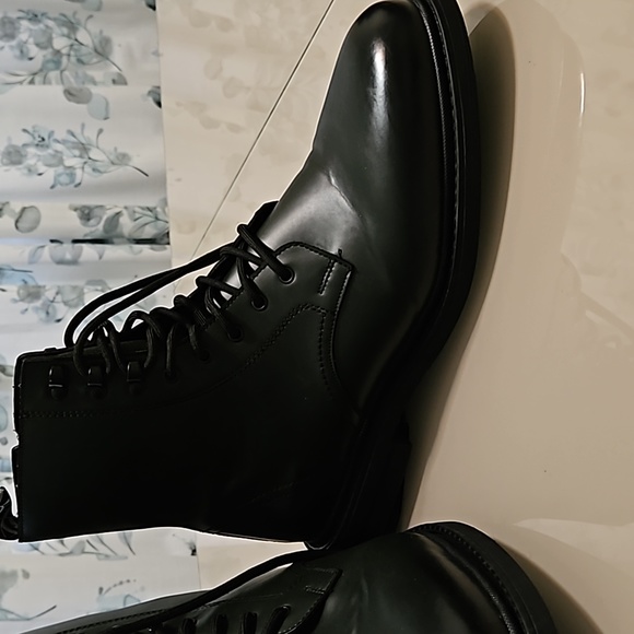 Zara green ankle boots - Picture 2 of 4